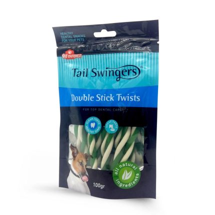 Tail Swingers Dental Double Stick Twists - 100gr