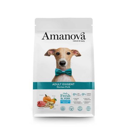 Amanova Dog Grain Free Adult Exigent Iberian Pork 2kg ξηρά τροφή
