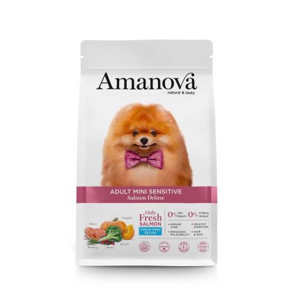 Amanova Dog Grain Free Mini Sensitive Salmon Deluxe 2kg