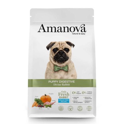 Amanova Dog Grain Free Puppy Digestive Divine Rabbit 2kg