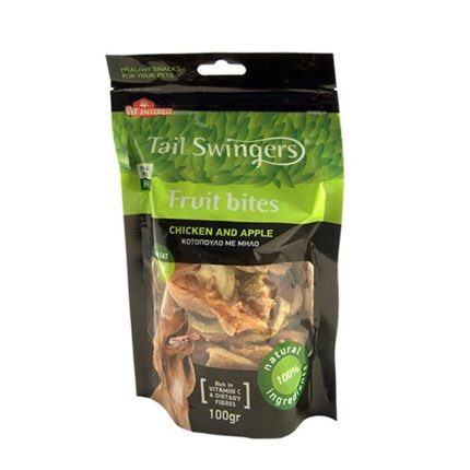 Tail Swingers Apple Bites with Chicken  - 100gr