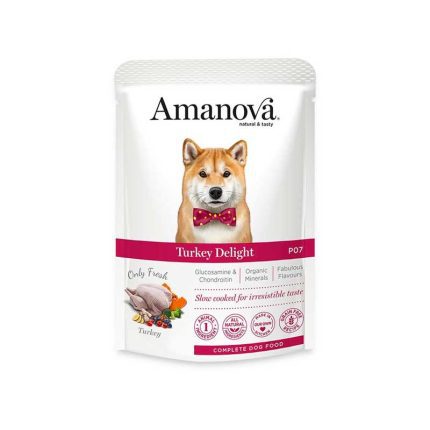 Amanova Dog Adult Turkey Delight Grain Free 100g Φακελάκι