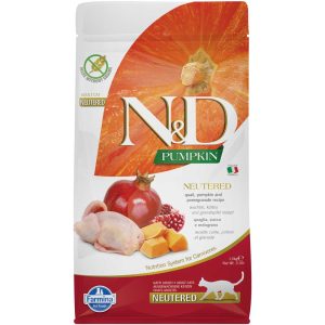 N&D Pumpkin Quail Neutered 5kg