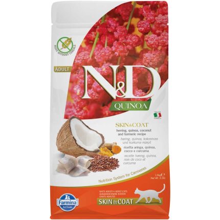 N&D Quinoa Skin & Coat Herring 5kg