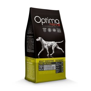 Optimanova Dog Grain Free Adult Digestive Rabbit & Potato 12kg + ΔΩΡΟ Λάδι Σολομού 100ml