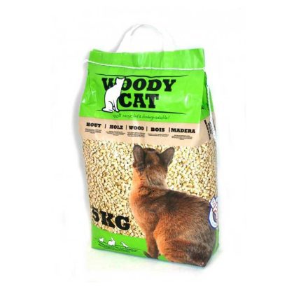 WOODY Cat Pellet Υπόστρωμα Γάτας και Τρωκτικών 5kg