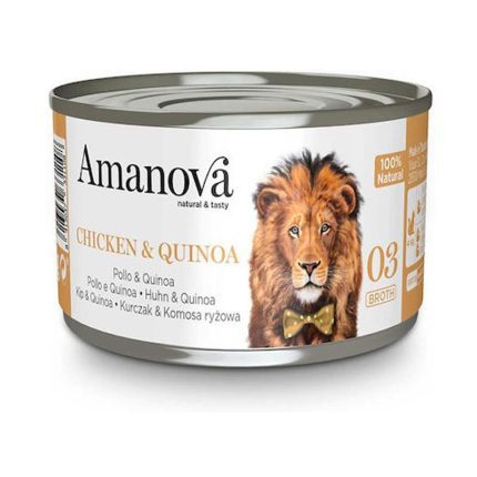 Amanova Cat Chicken and Quinoa Broth 70gr