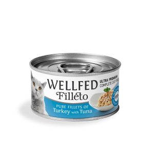 Wellfed Filleto Turkey and Tuna 70gr