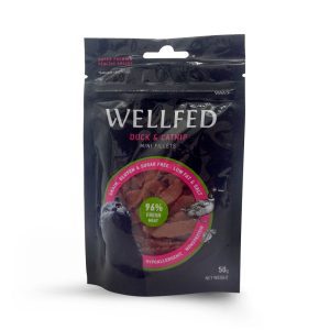 Wellfed Mini Fillets Duck and Catnip 50gr