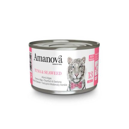 Amanova Cat Tuna & Seaweed σε Ζελέ 70gr