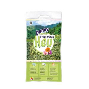 Bunny Χόρτο Fresh Grass Hay με Άνθη 500gr