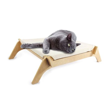 AFP Κρεβατάκι Γάτας Comfort Cat lounge Μπεζ 70x50x16cm