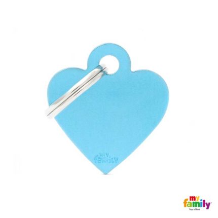 Ταυτότητα BASIC Καρδιά Μικρή Γαλάζια 2.5x2.3cm