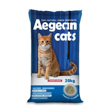 Aegean Cats Άμμος Γάτας Λεβάντα 20kg