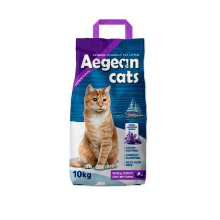 Aegean Cats Άμμος Γάτας Λεβάντα 10kg