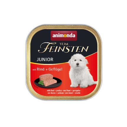 Animonda Vom Feinsten Junior Βοδινό και Πουλερικά 150gr