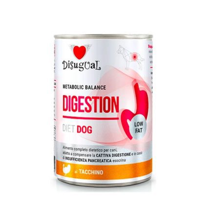 Disugual Κλινική Κονσέρβα Σκύλου Digestion με Γαλοπούλα 400gr