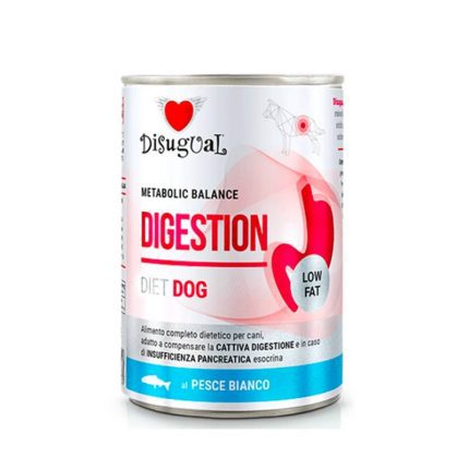 Disugual Κλινική Κονσέρβα Σκύλου Digestion με Λευκά Ψάρια 400gr