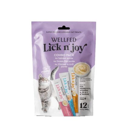 Wellfed Lick N' Joy MIX Tastes 168gr