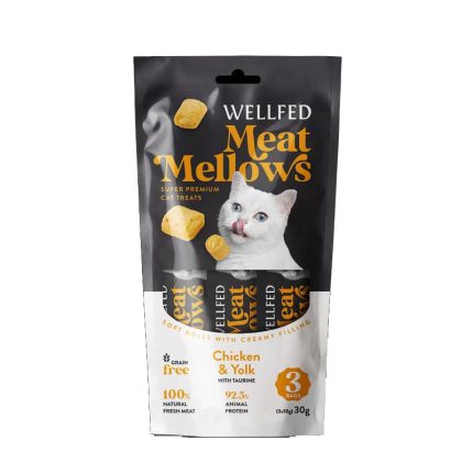 Wellfed Meat Mellows Chicken & Yolk 30gr