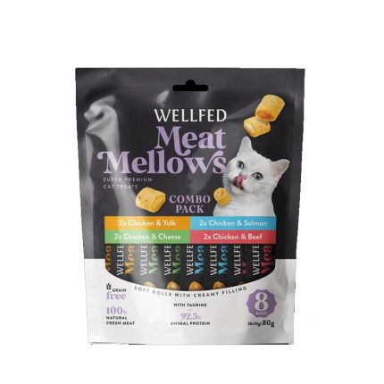Wellfed Meat Mellows Mix Tastes 80gr
